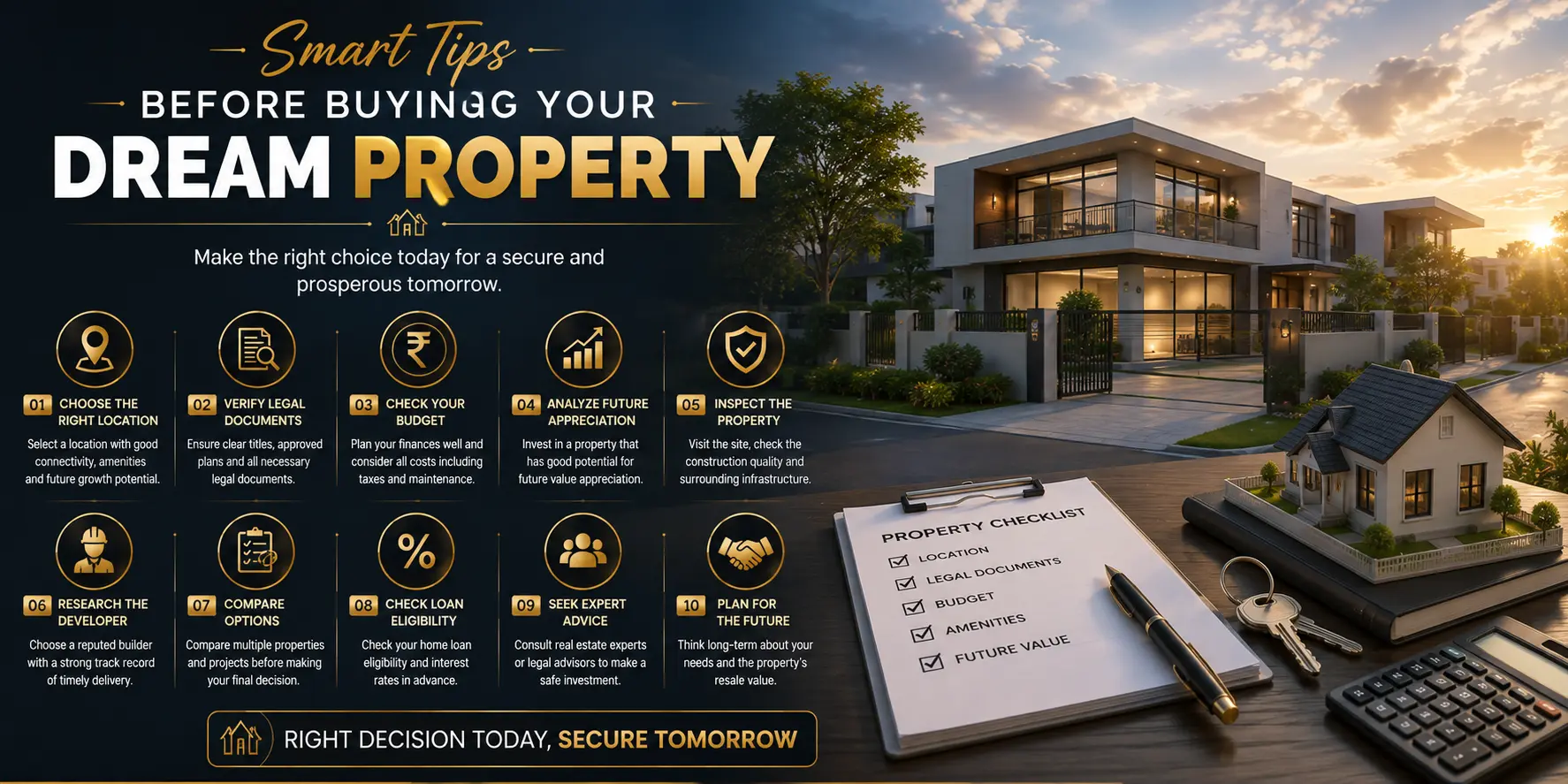 Smart Tips Before Buying Your Dream Property